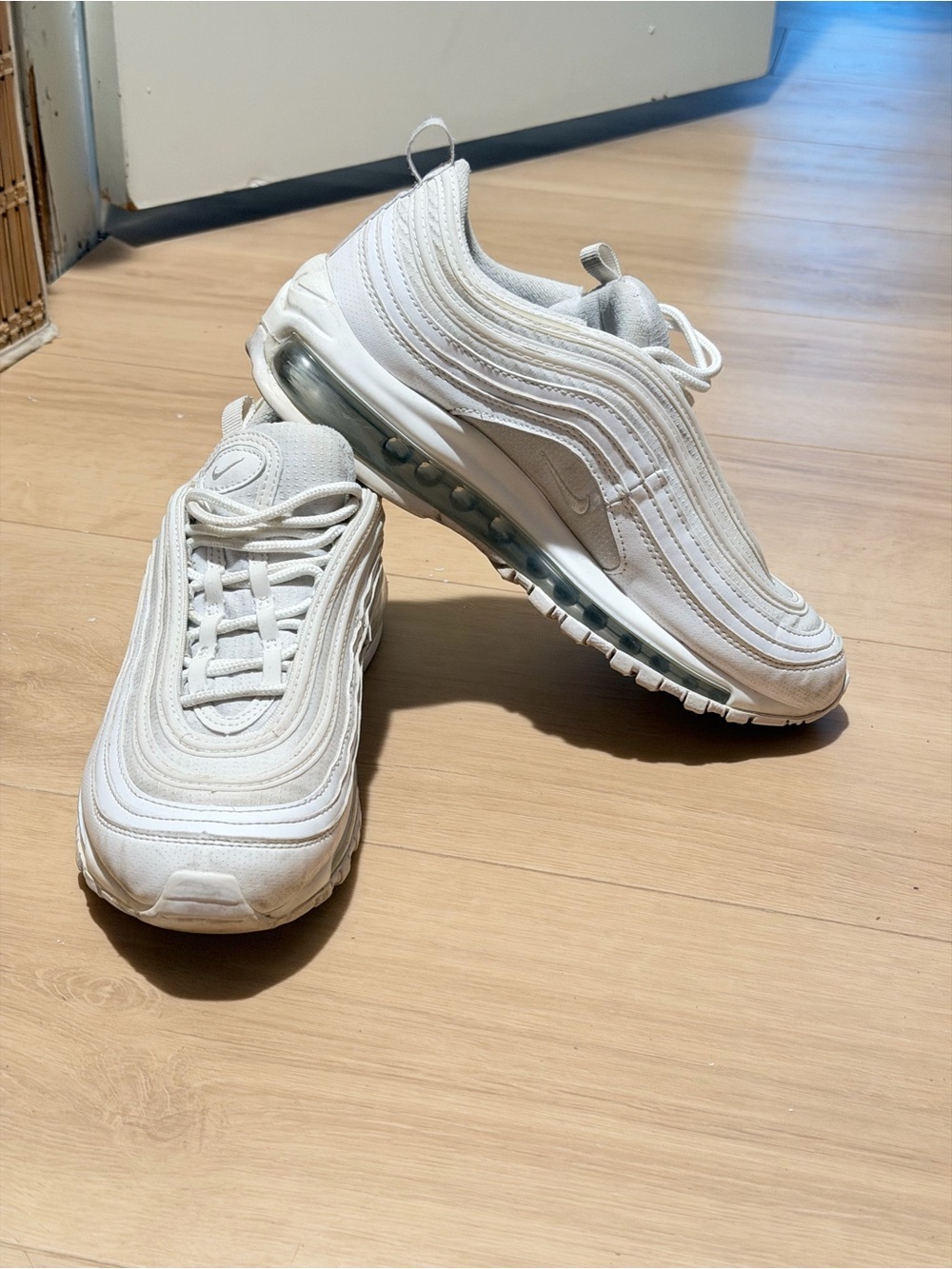 Nike All-White Air Max 97 Sneakers